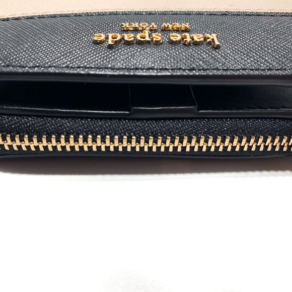NWT KATE SPADE LEATHER CAMERON SMALL L ZIP BIFOLD - Picture 5 of 5